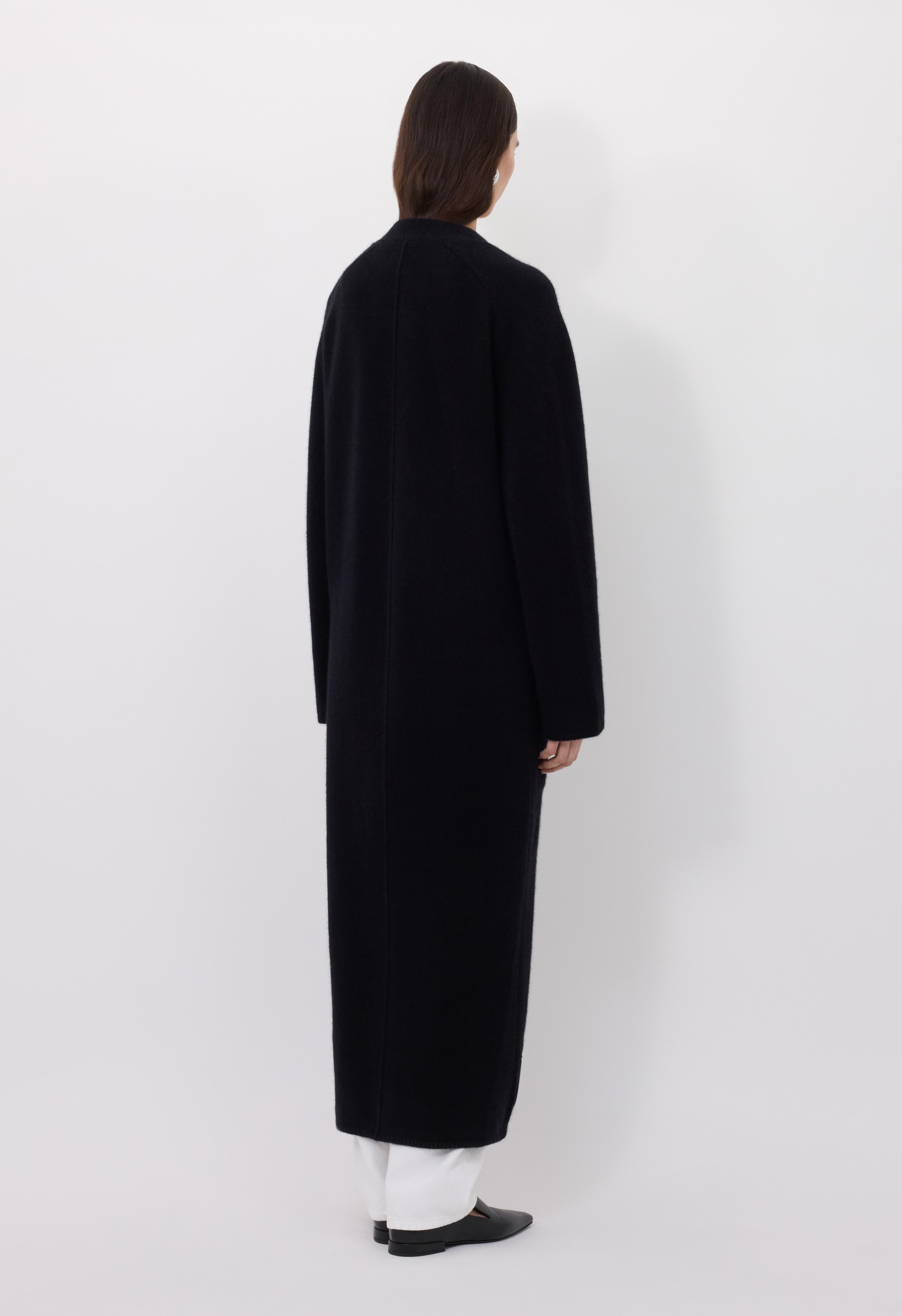 SMET Yak blend maxi cardigan