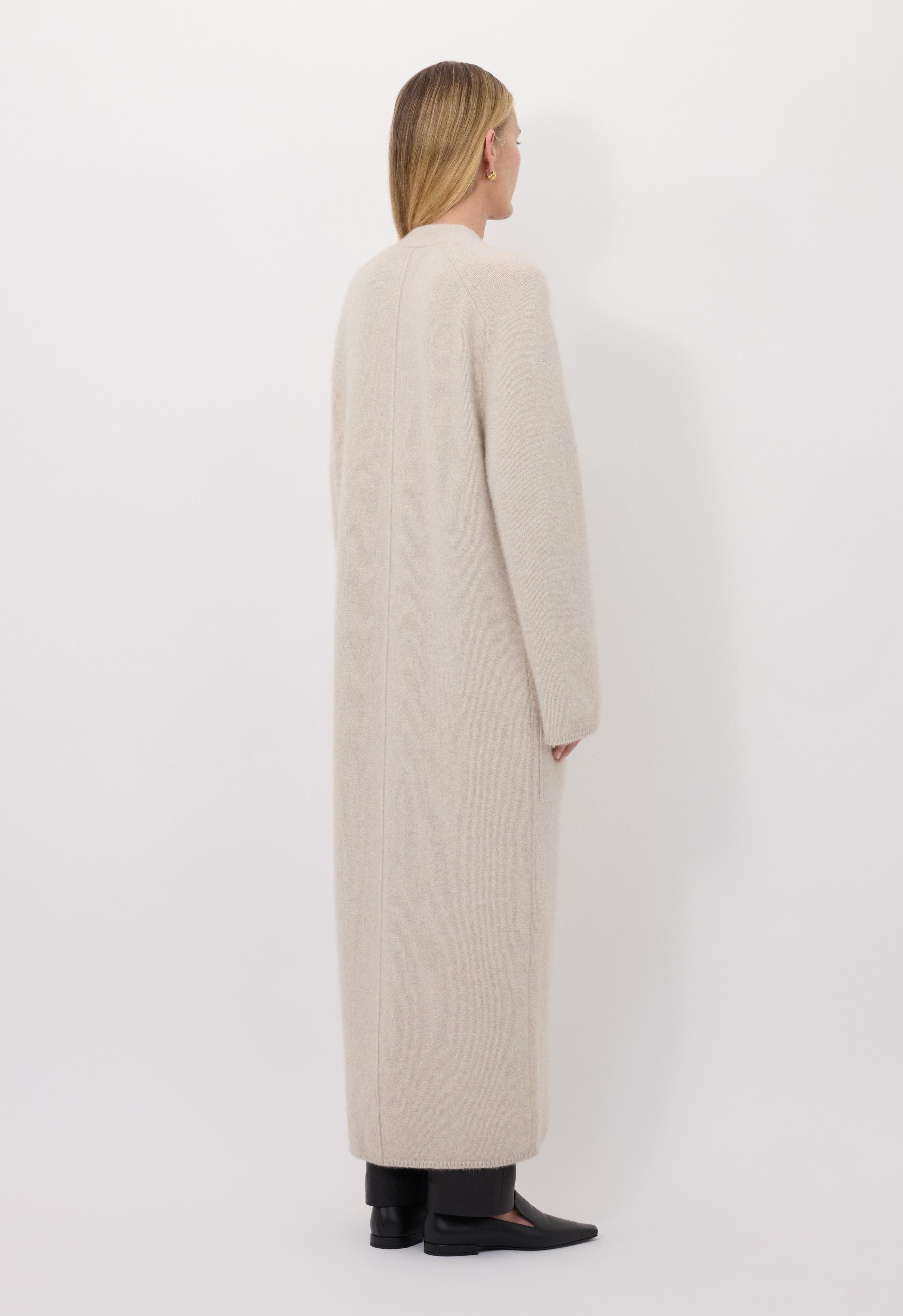 SMET Yak blend maxi cardigan