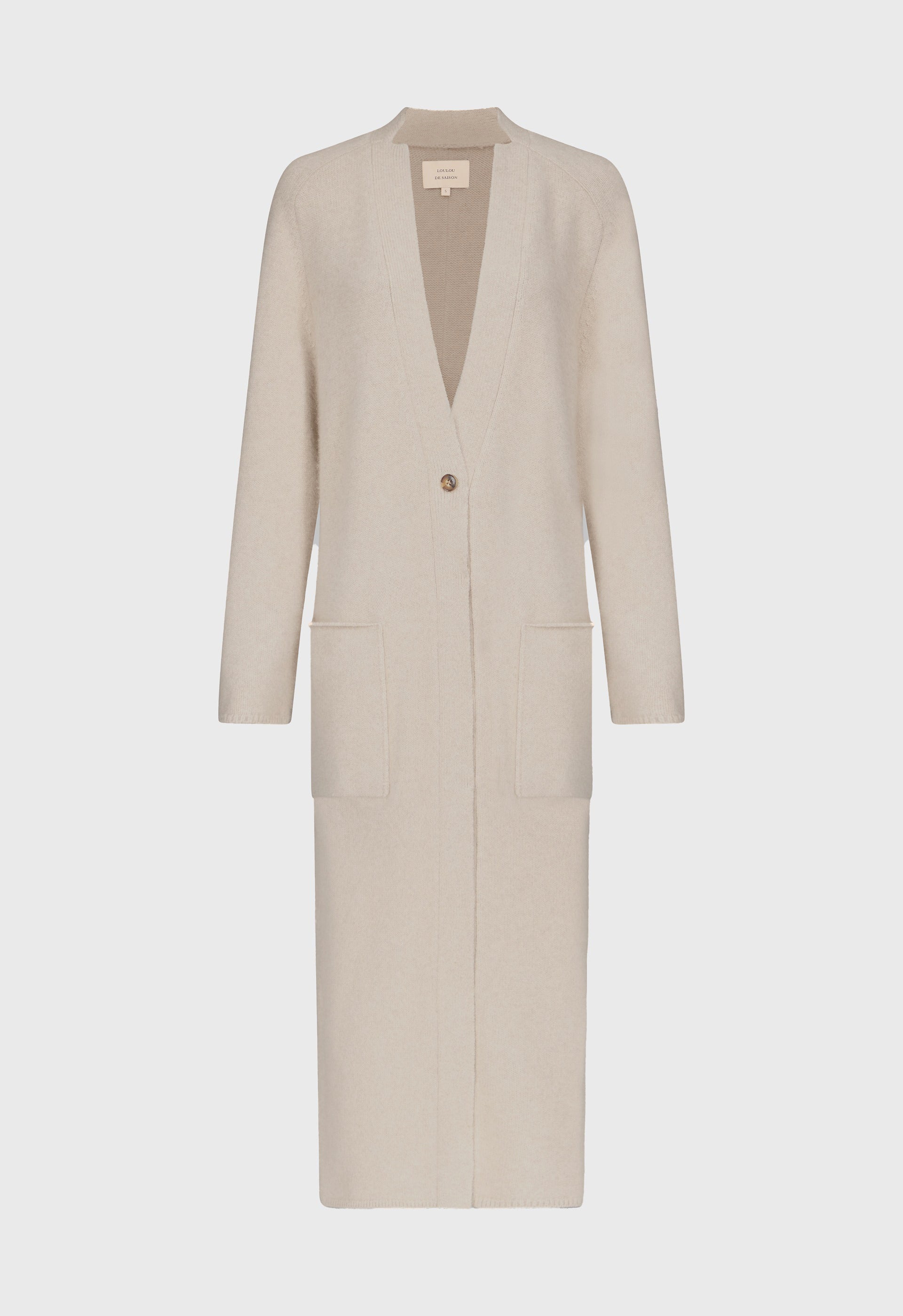 SMET Yak blend maxi cardigan