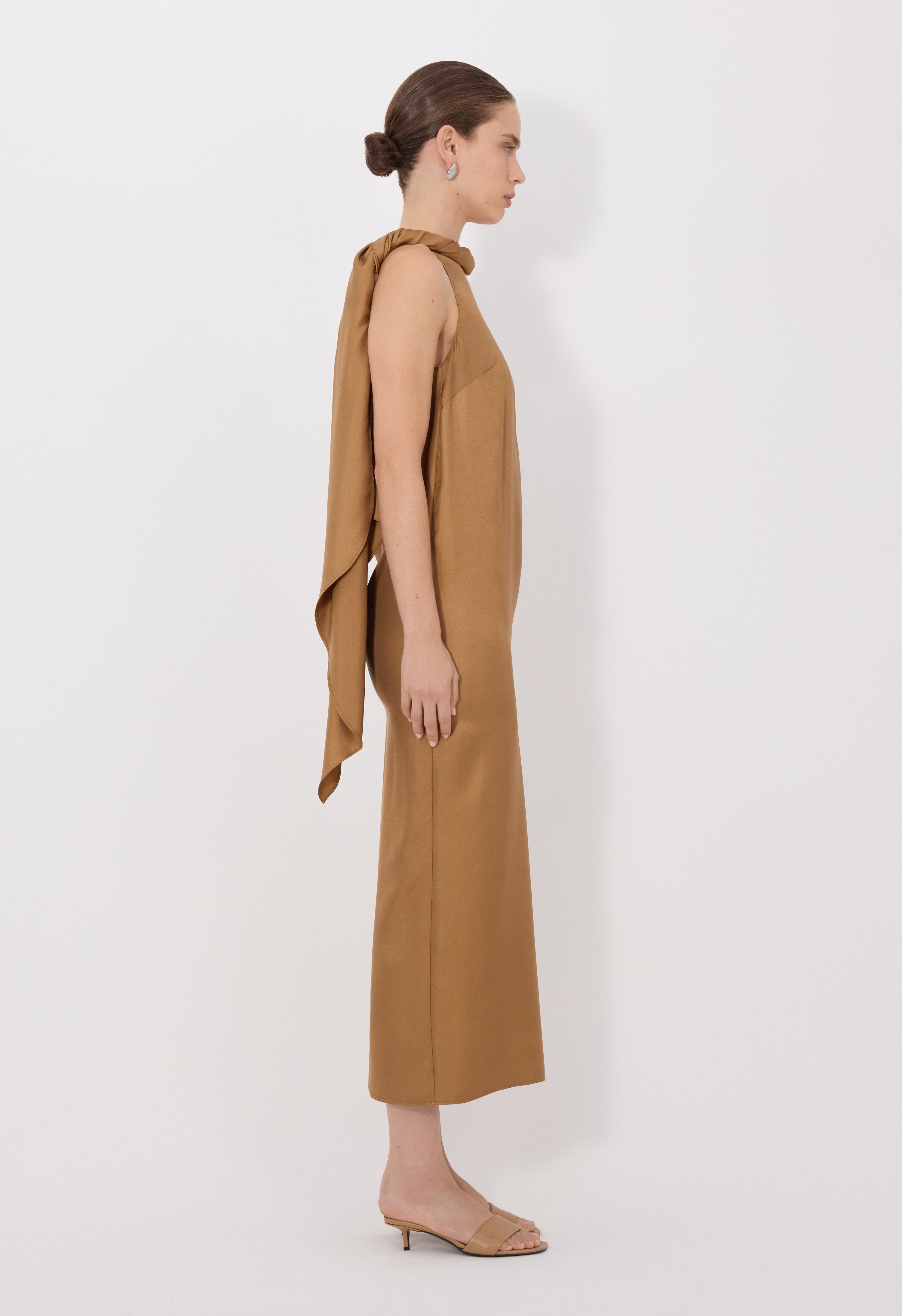 SUSAN TWISTED COLLAR DRESS