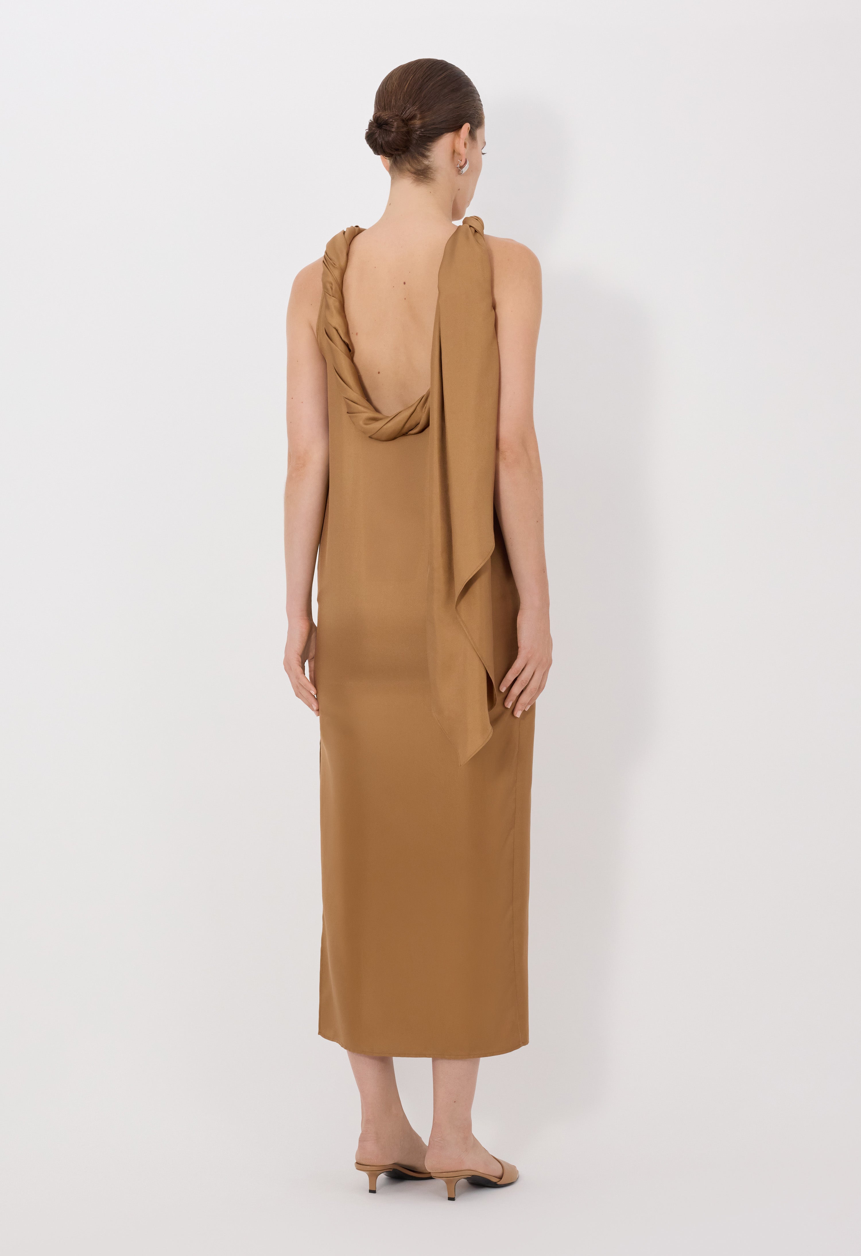 SUSAN TWISTED COLLAR DRESS