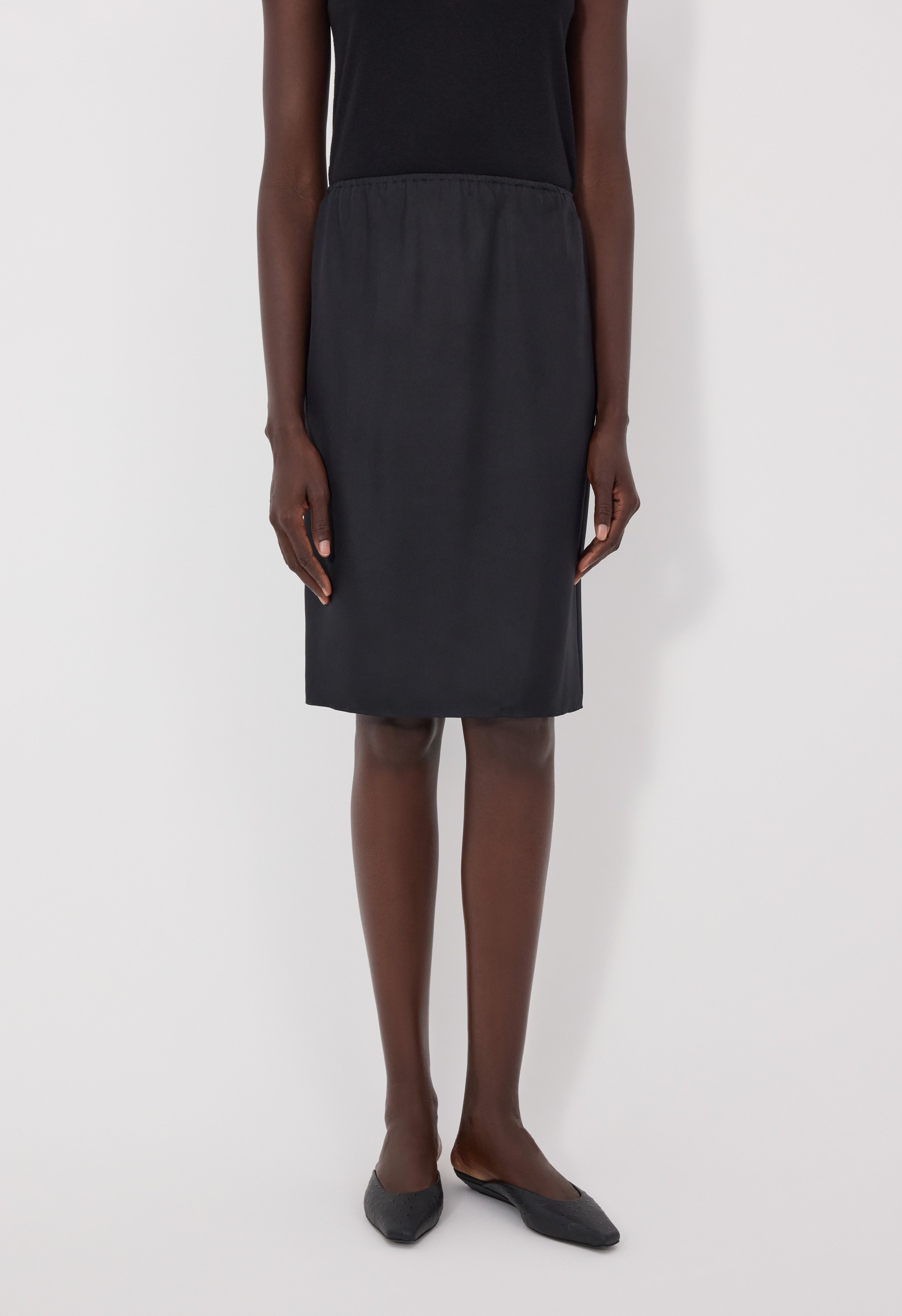 VASALI Jupe en sergé de soie