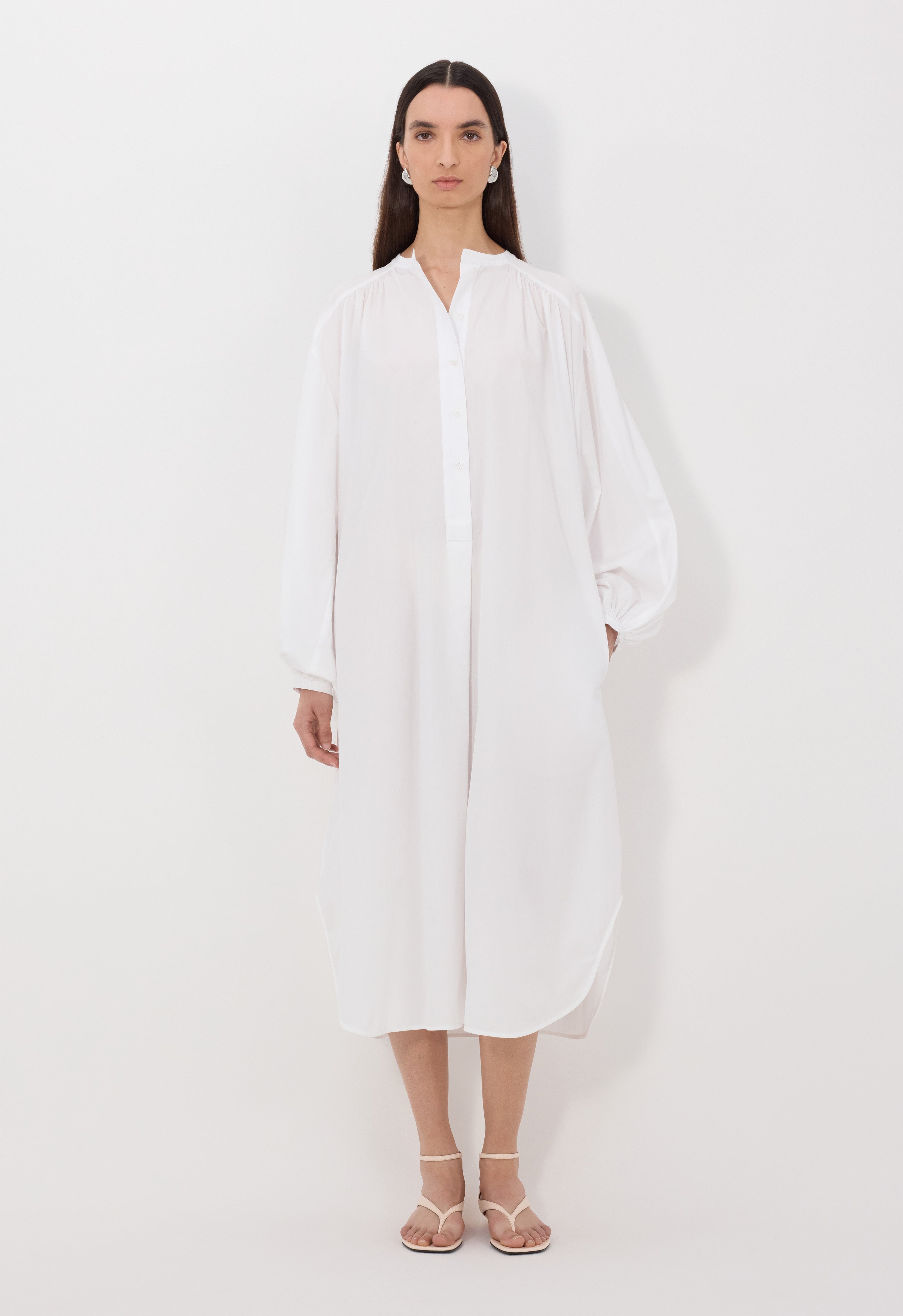 VITTI Cotton poplin dress