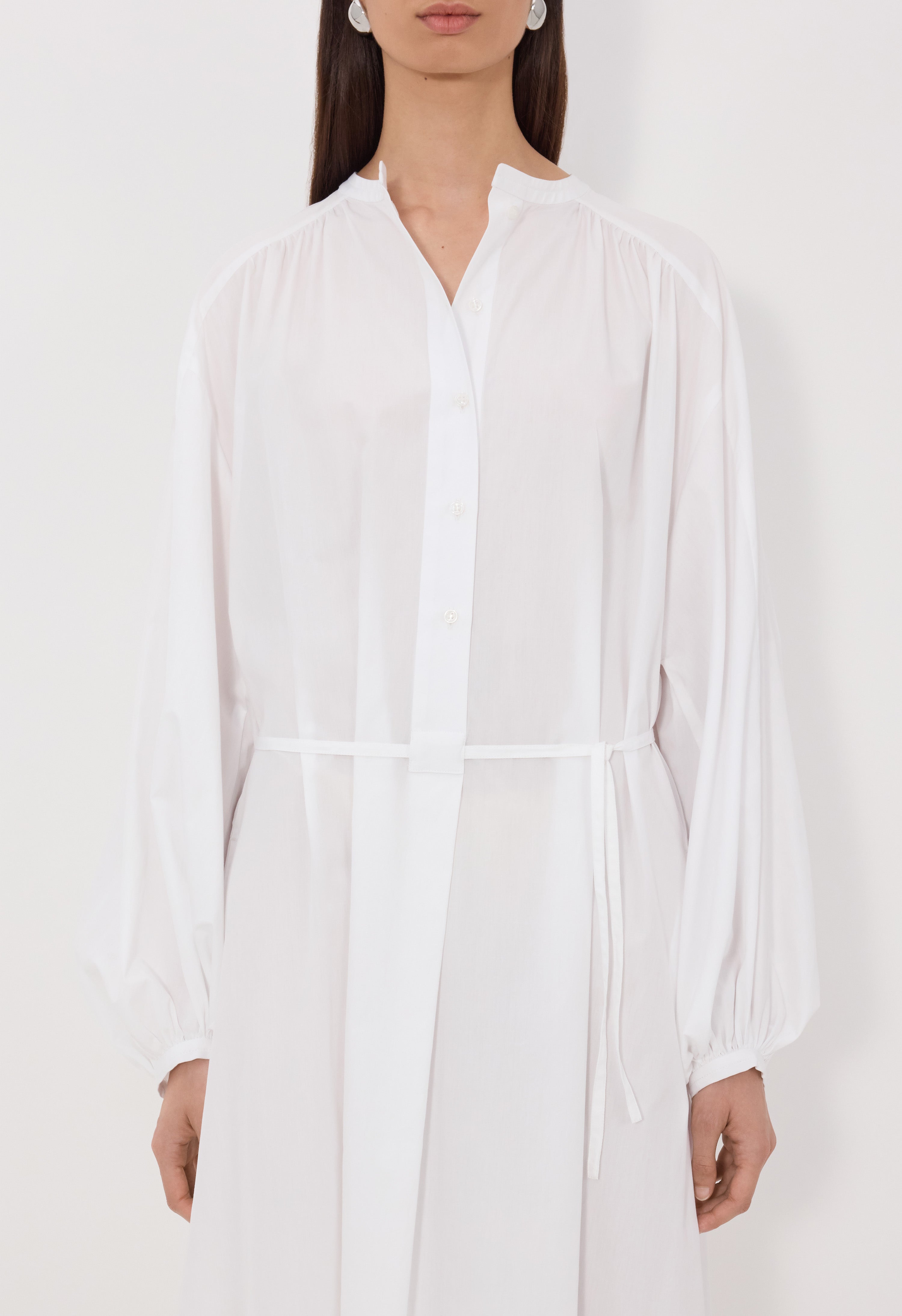 VITTI Cotton poplin dress