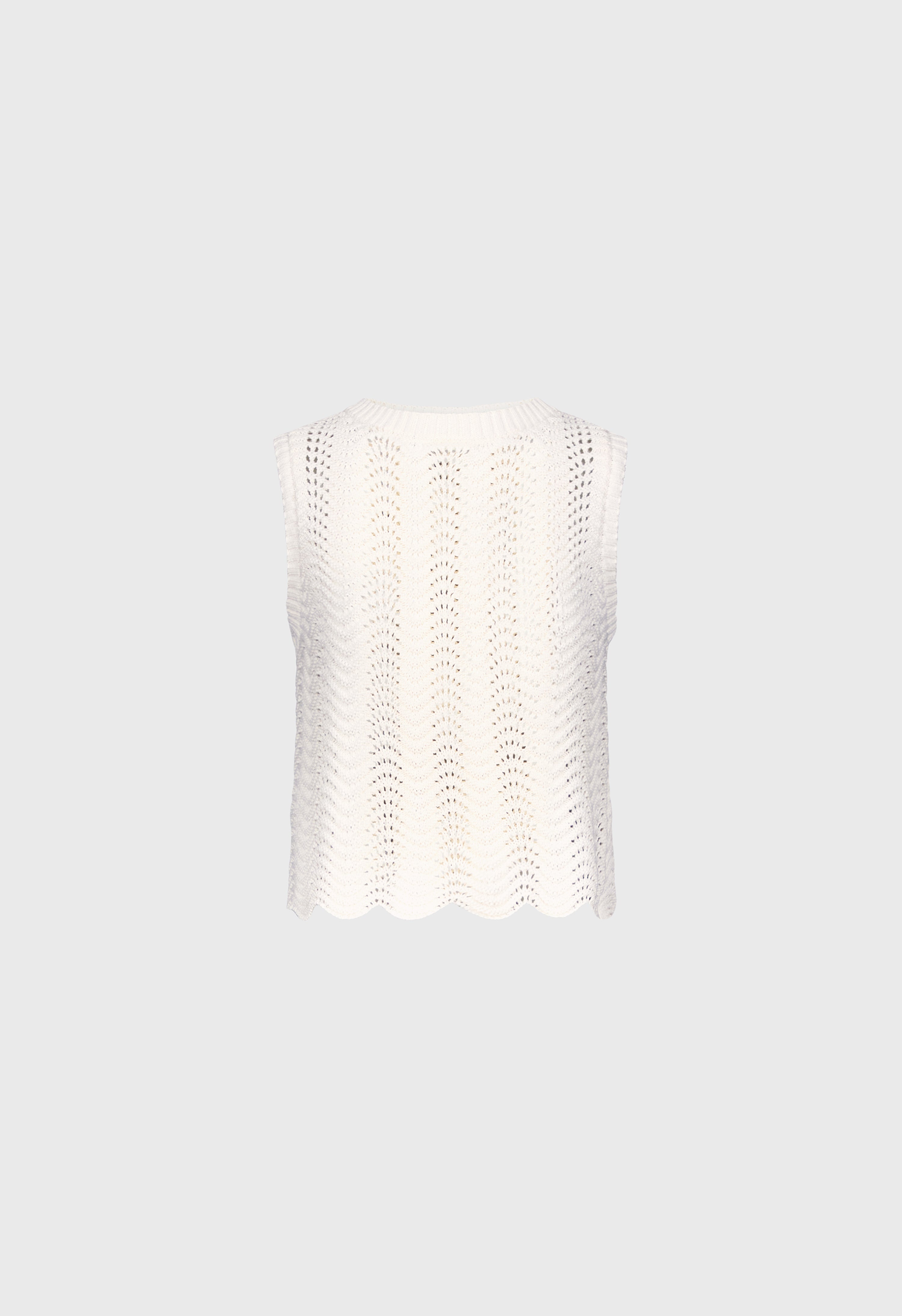 VITTORIA Ottoman crochet top