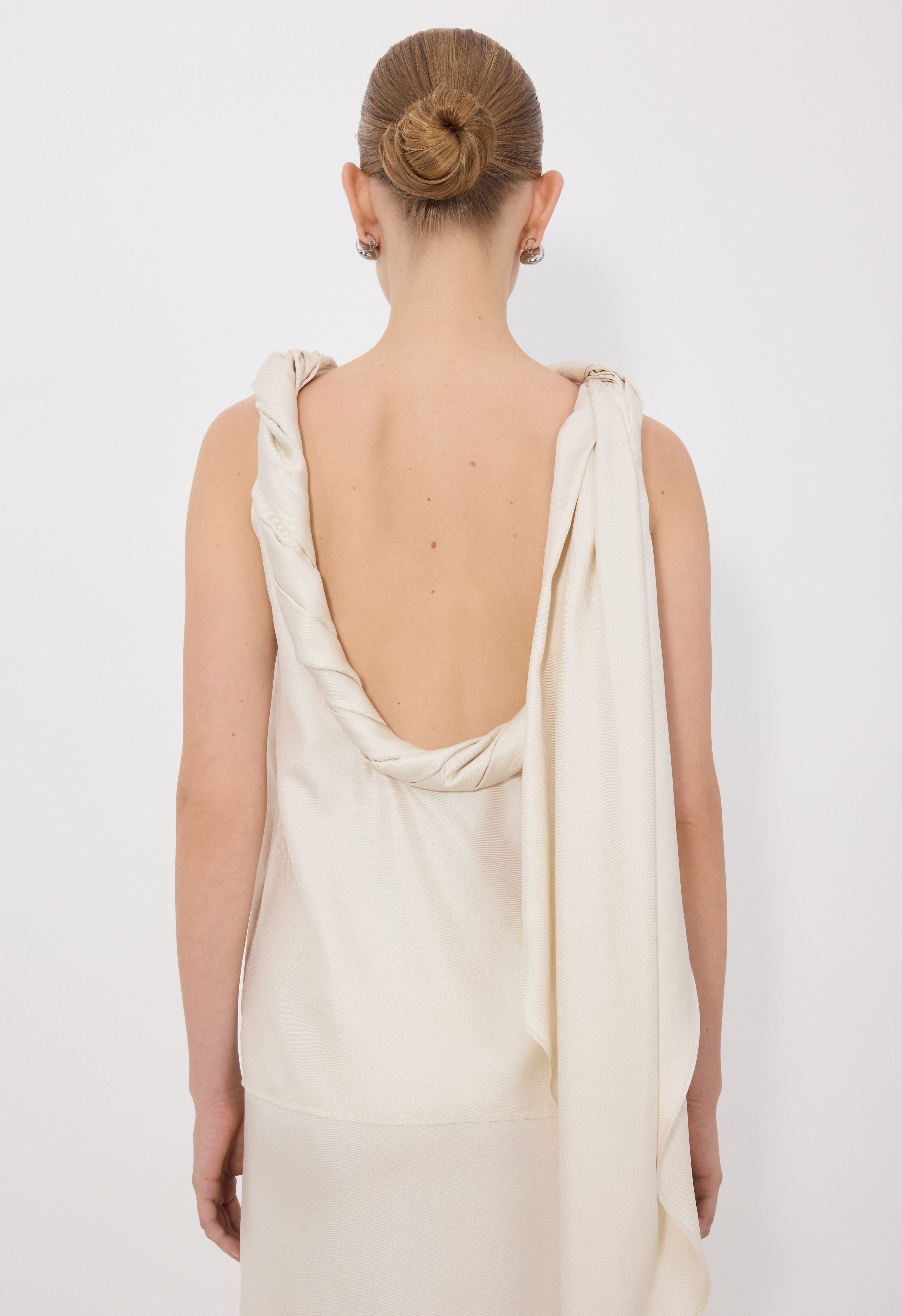 WILMA Haut à col torsadé