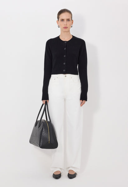 ZEPHIR LDS Cropped cashmere cardigan