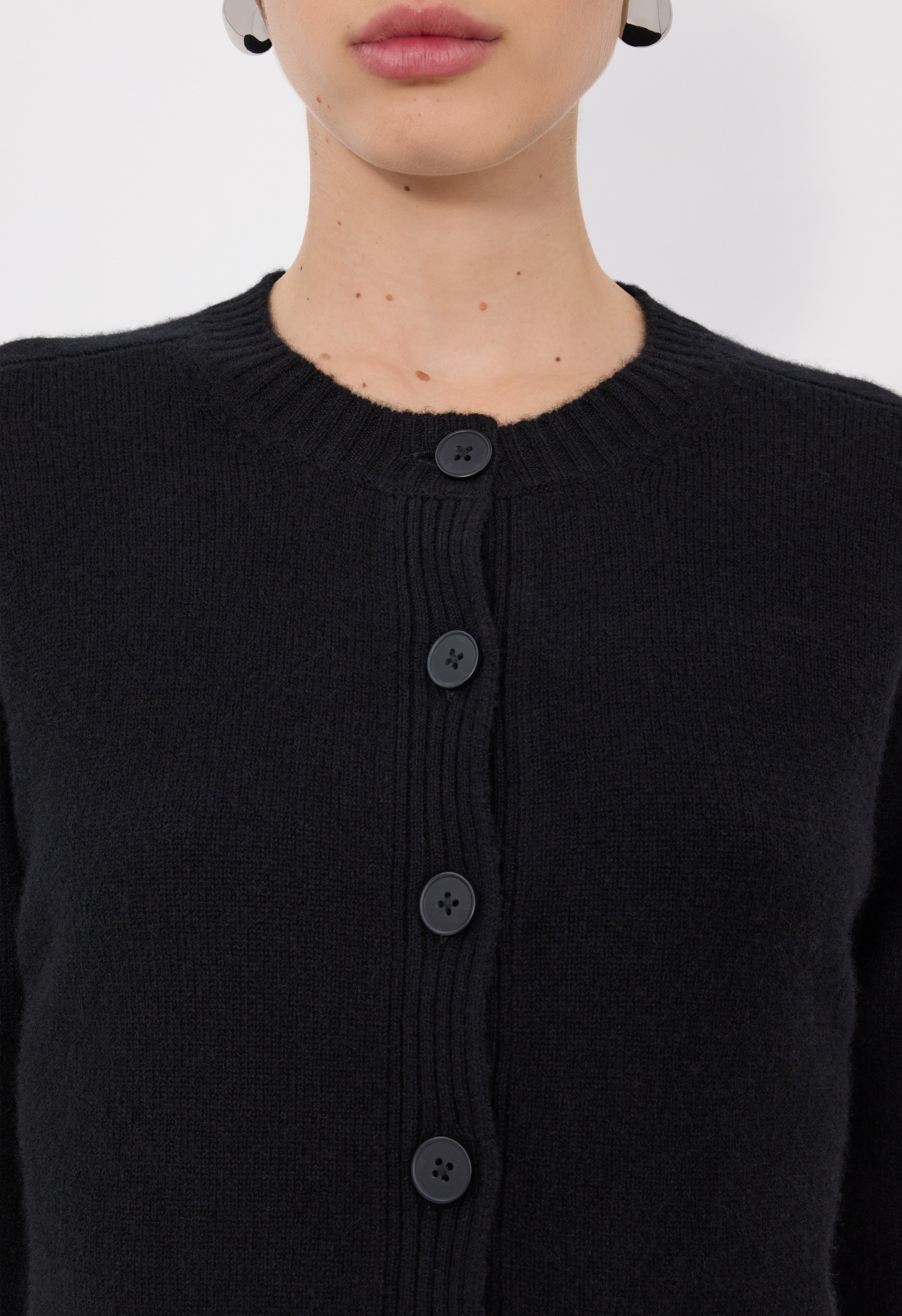 ZEPHIR LDS Cropped cashmere cardigan