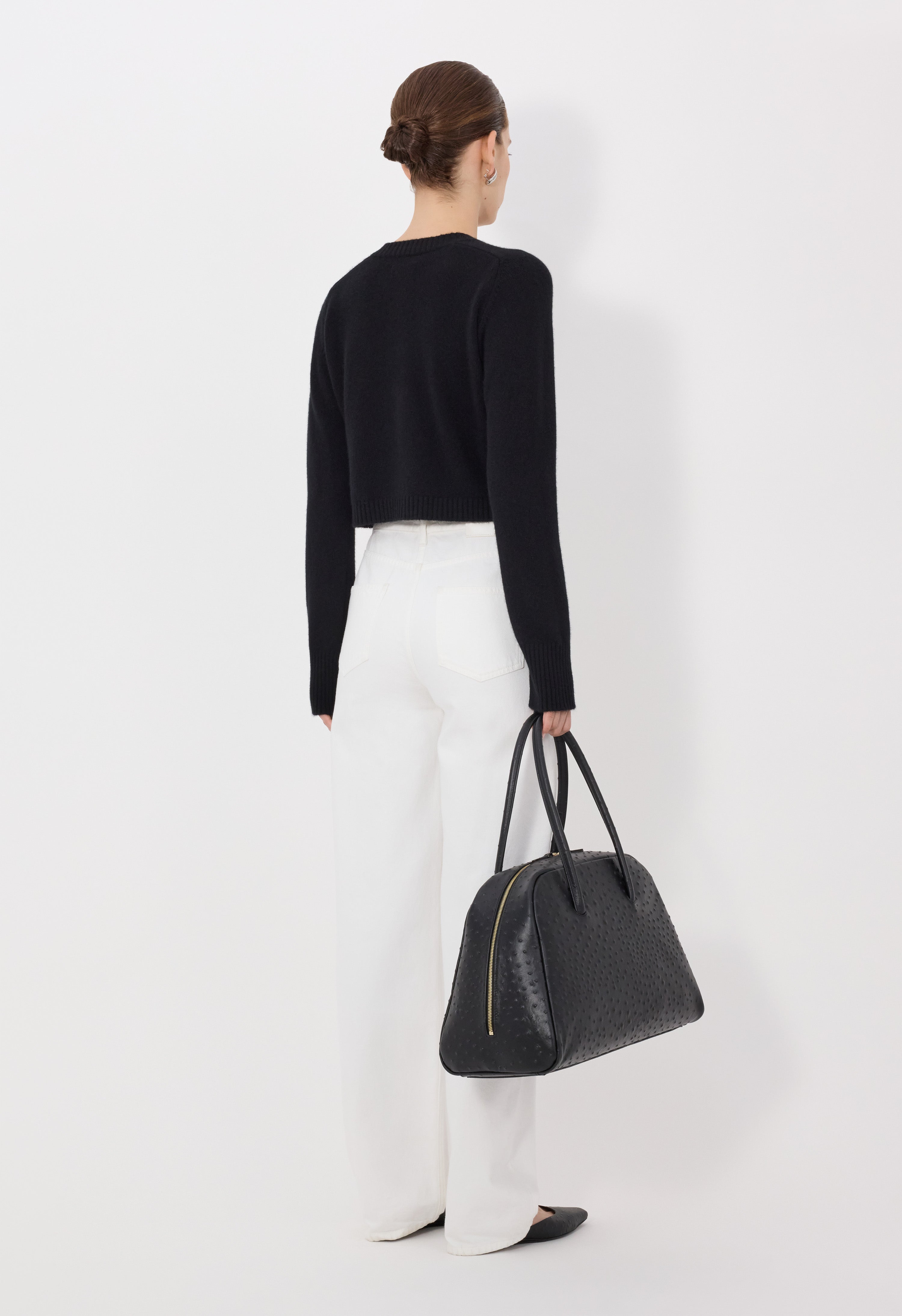 ZEPHIR LDS Cropped cashmere cardigan