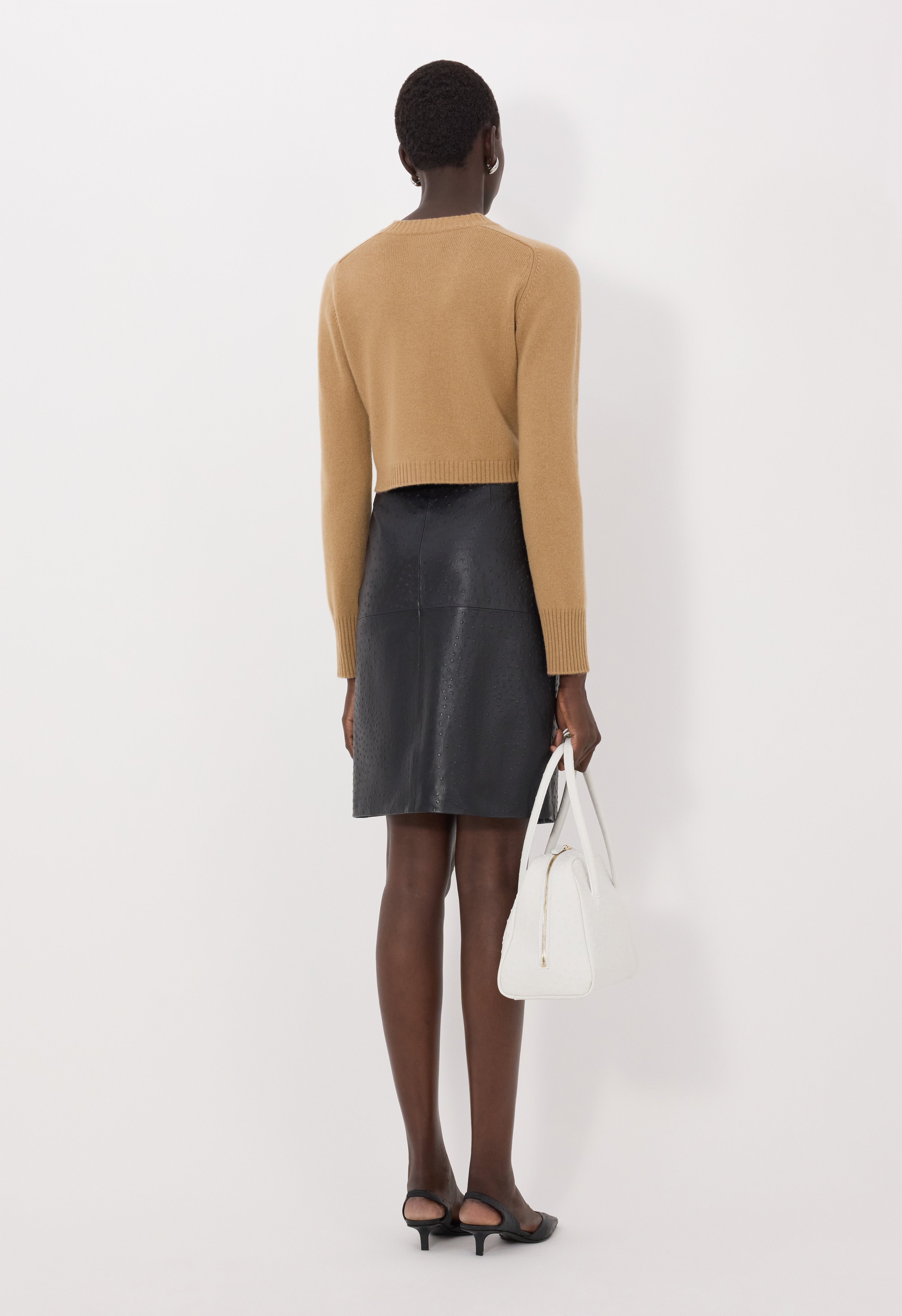 ZEPHIR LDS Cropped cashmere cardigan