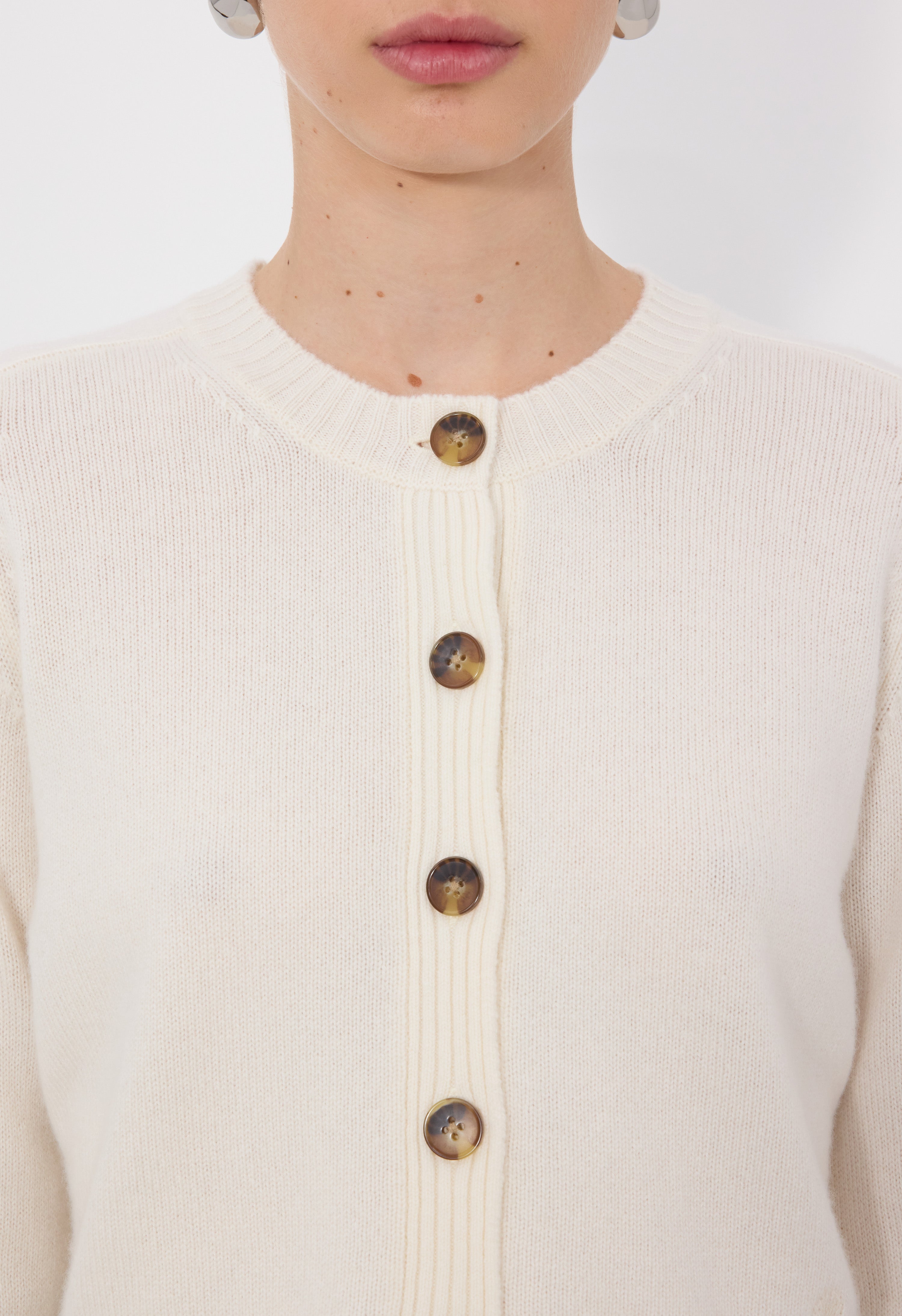 ZEPHIR LDS Cropped cashmere cardigan
