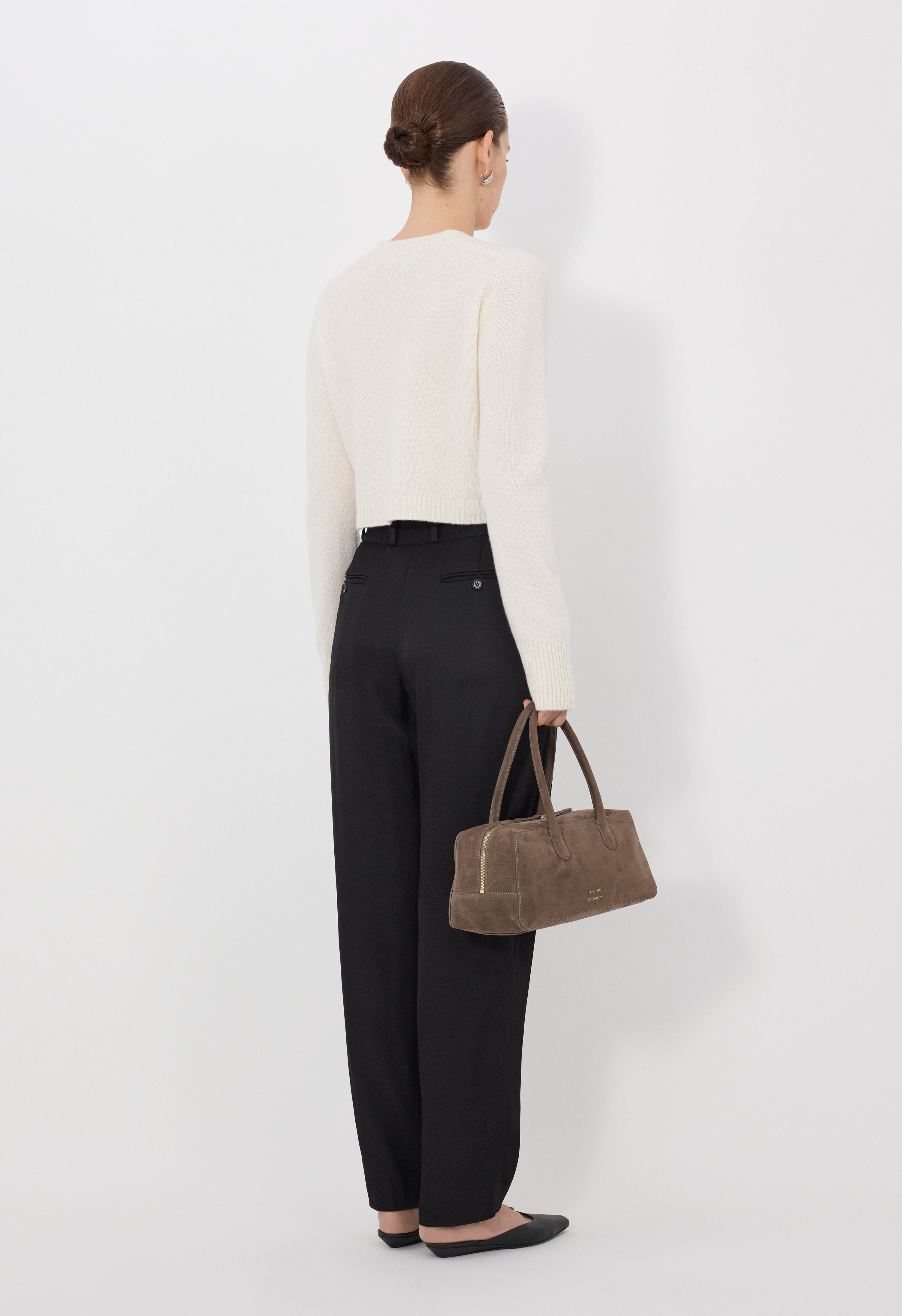 ZEPHIR LDS Cropped cashmere cardigan