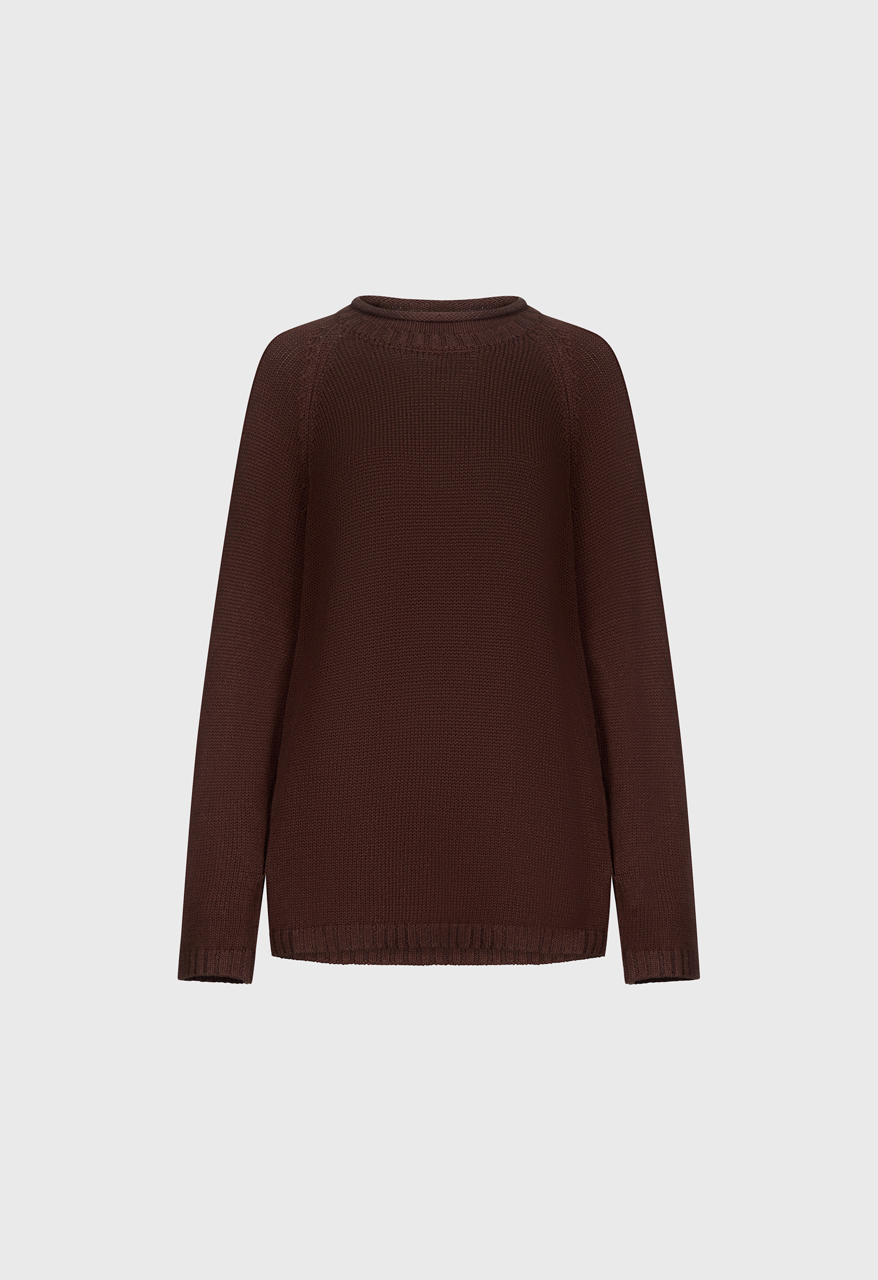 ZIMA Pull en soie et lin mélangés