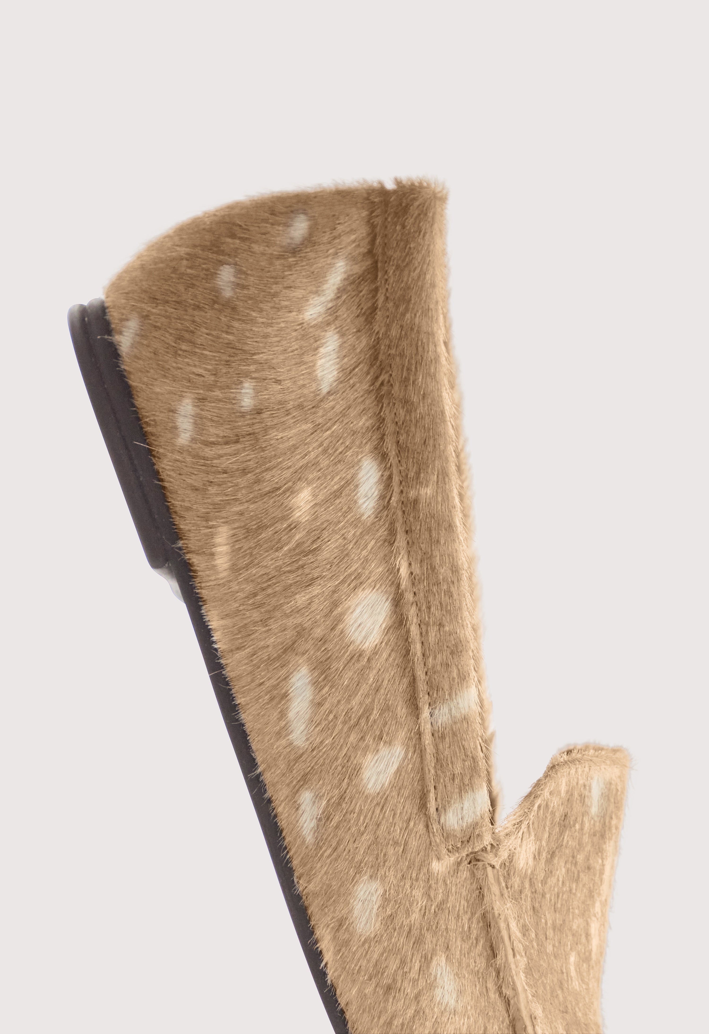 ZINO Mocassins en cuir façon poney imprimé biche