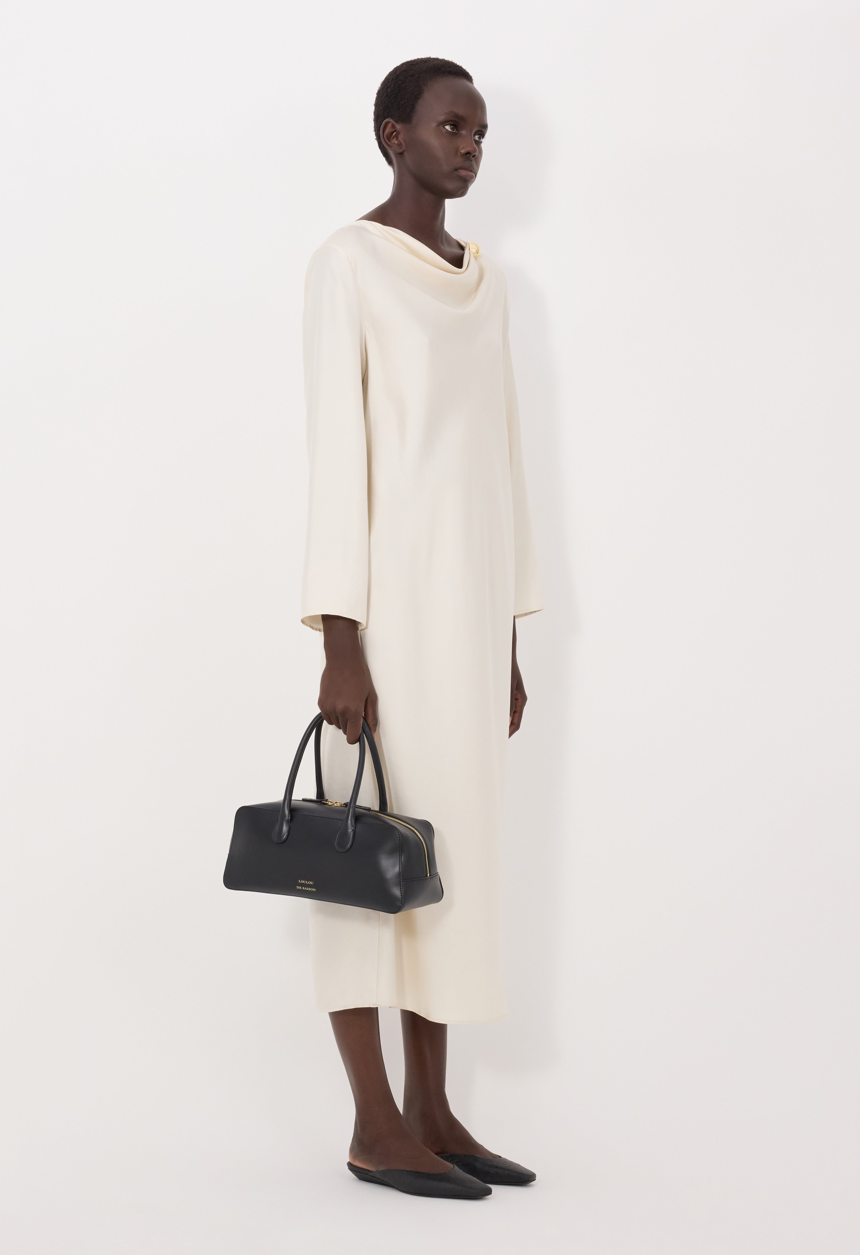 ZOYA Robe en sergé de soie