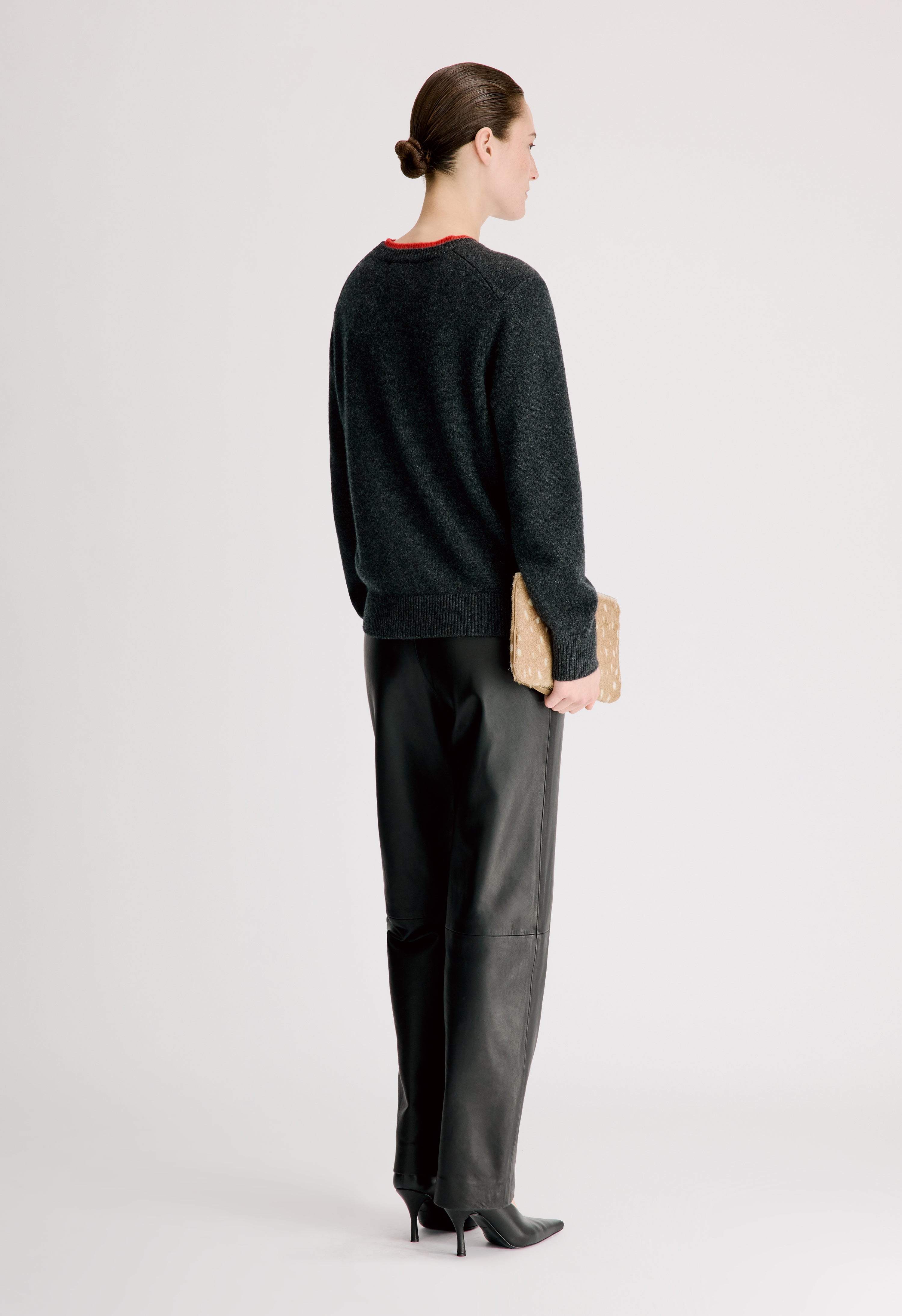 OTIS Bicolor cashmere sweater