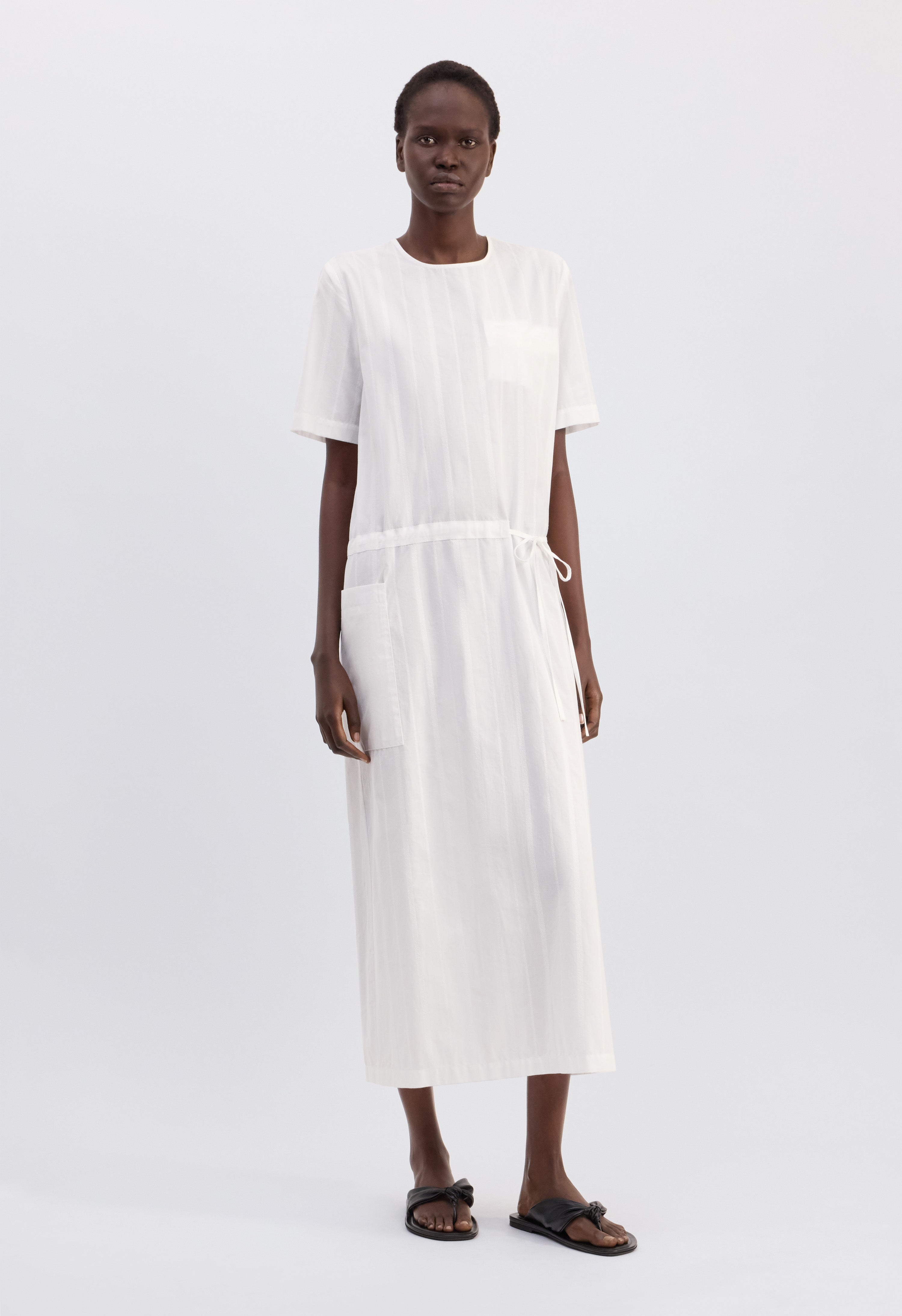RENATA Cinched-waist dress