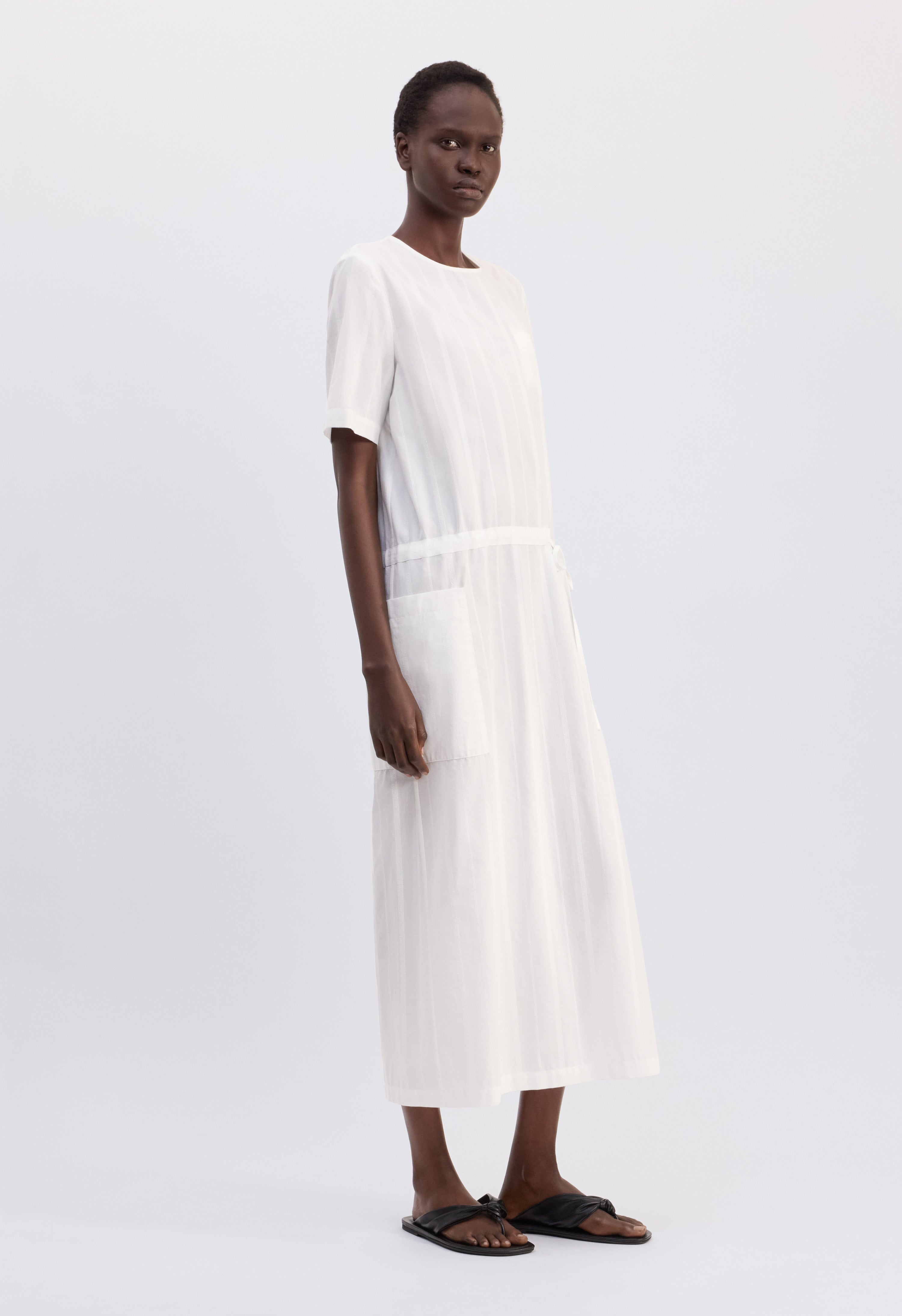 RENATA Cinched-waist dress
